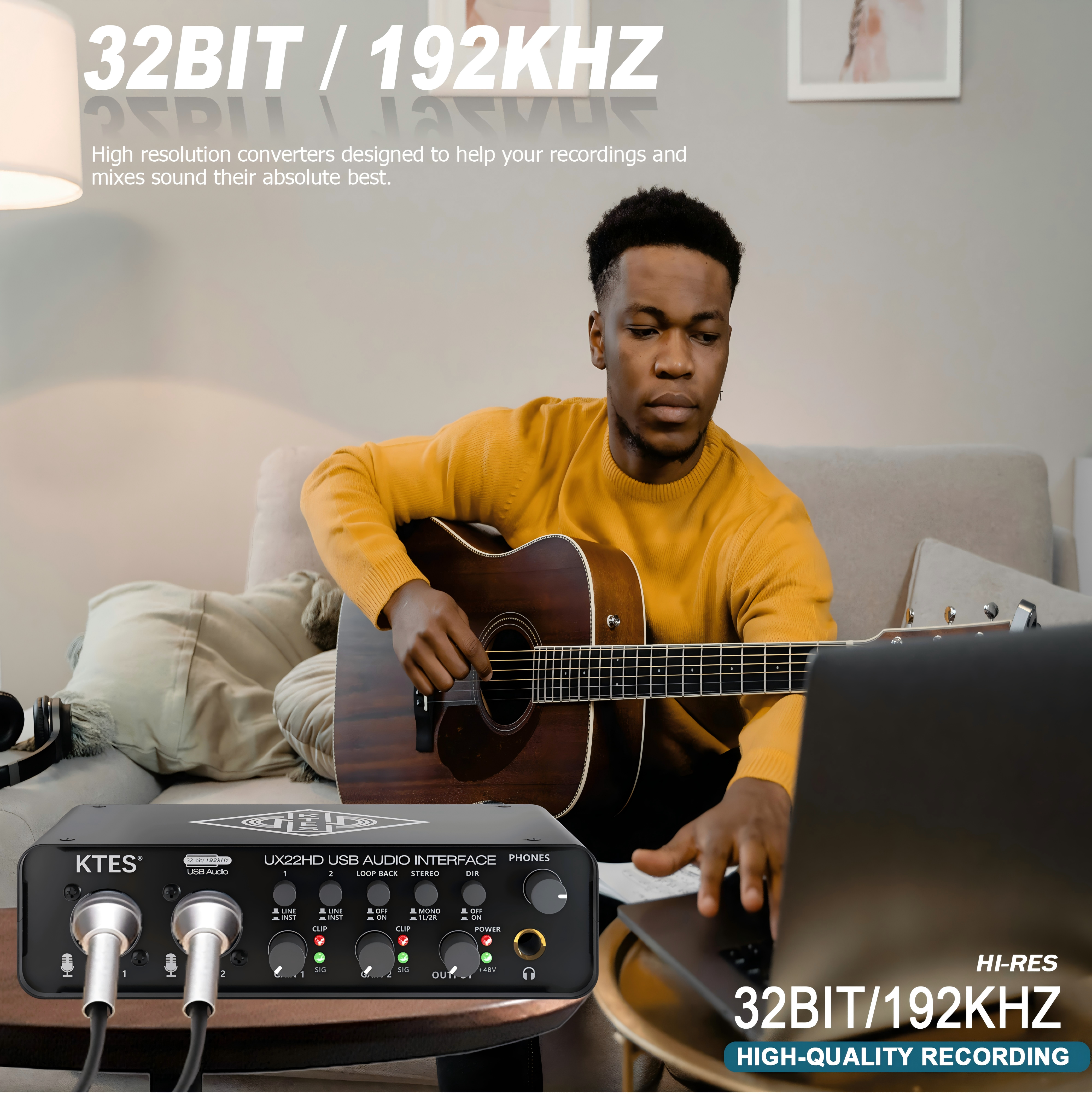 UX22 Audio Interface 192kHz 32 – Audio Music Youtube recenzja i cena