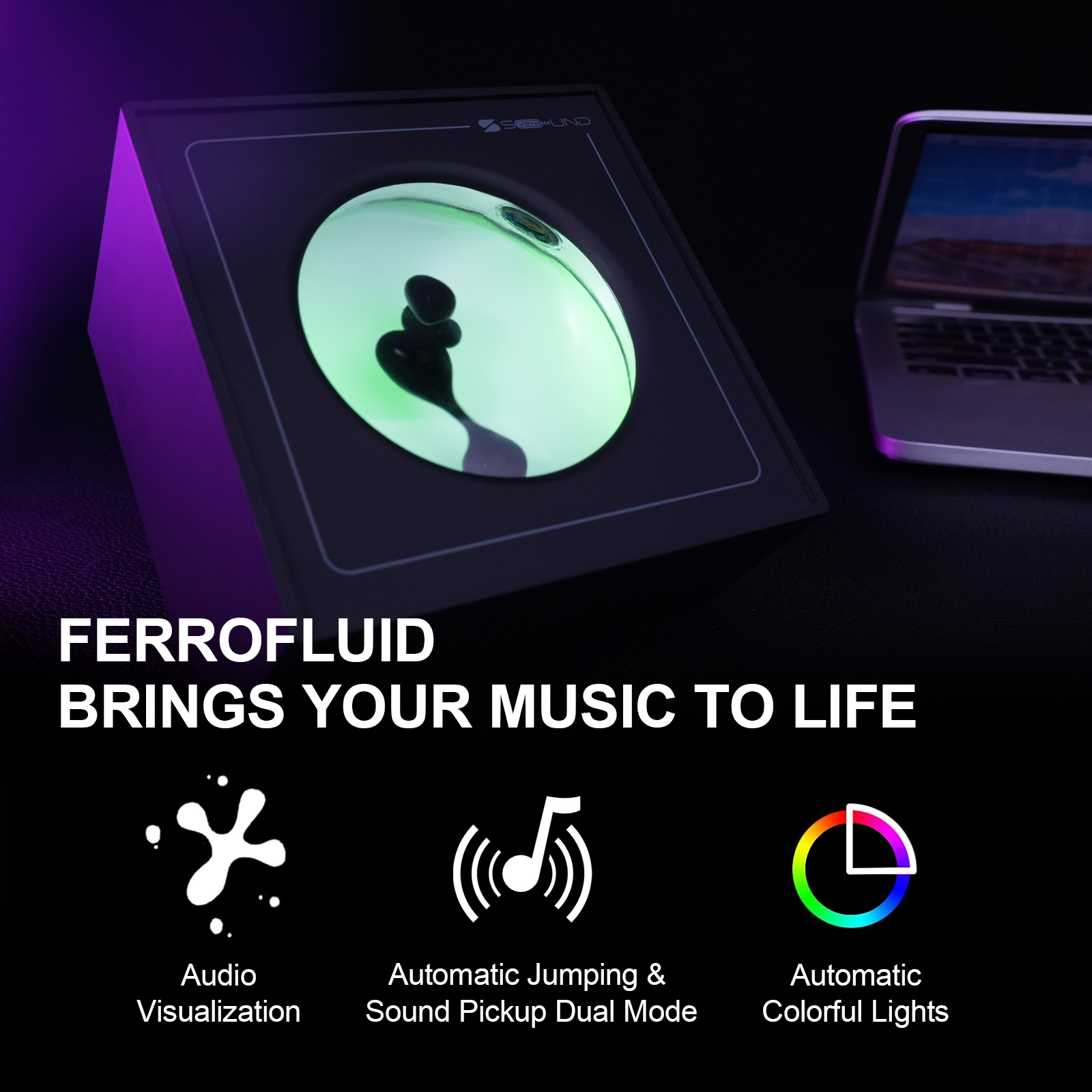 Ferrofluid Audio Visualizer,Fe – Audio Music Visualizer recenzja i cena