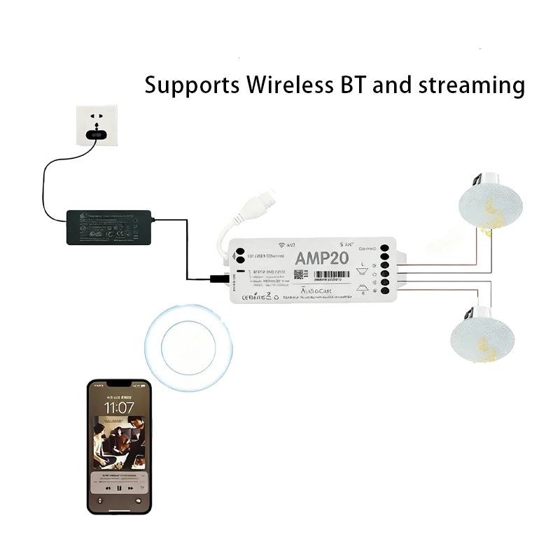 Audiocast Amp20 Wireless Strea – Audio Music Youtube recenzja i cena