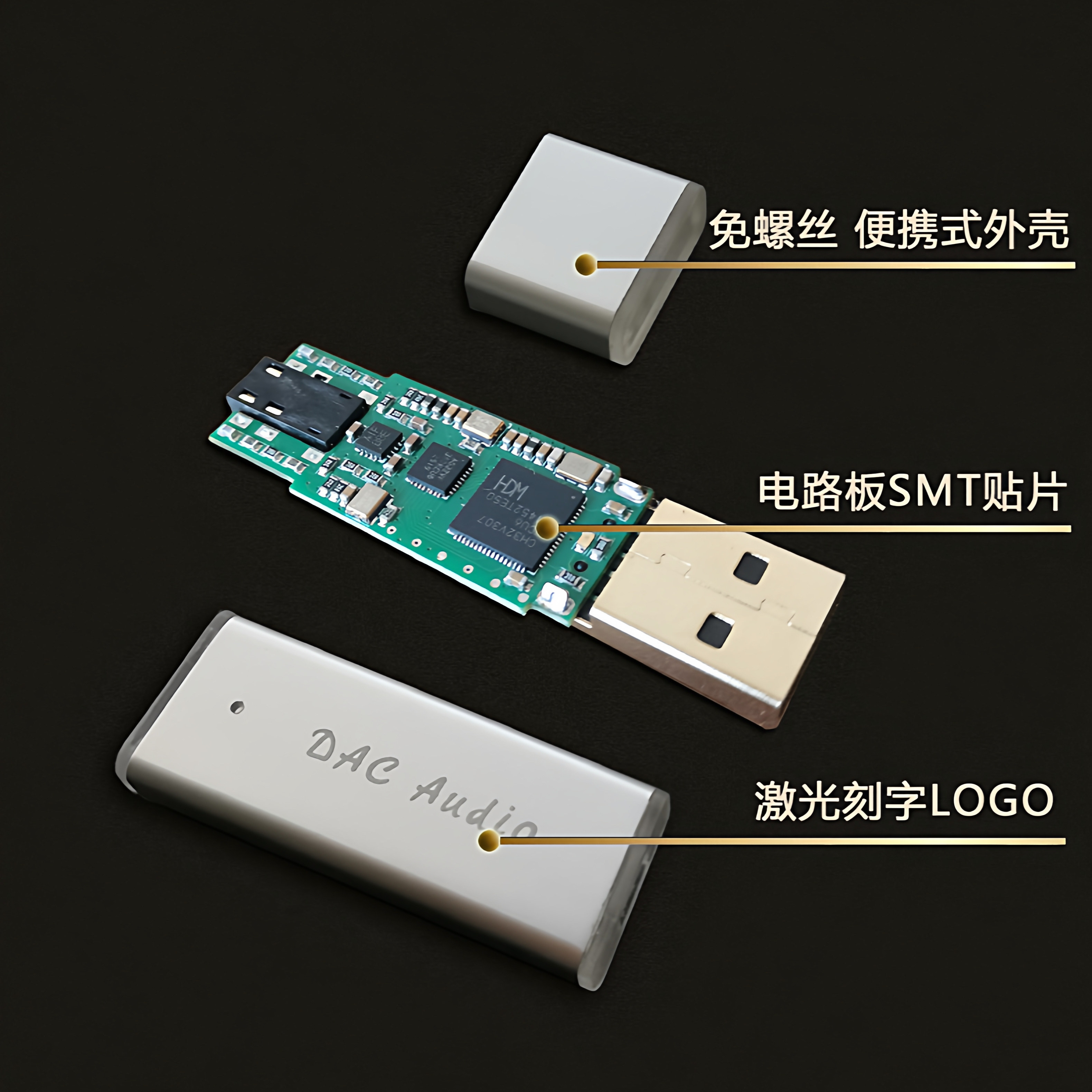 USB Mini Portable DAC Decoder  – Portable Amplifier Mini recenzja i cena