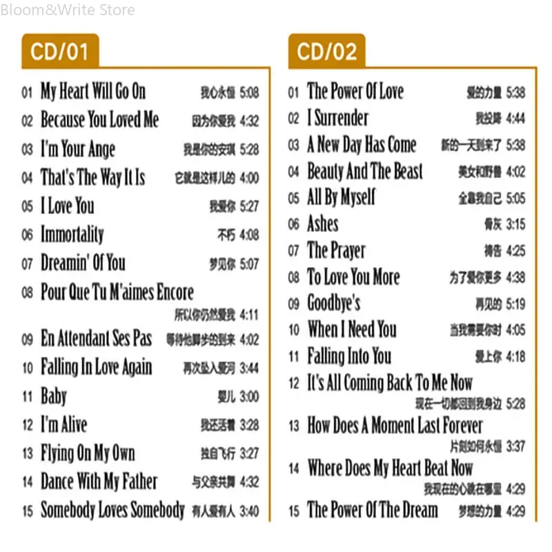 Classic Celine  Love Song Coll – Music Song Audio recenzja i cena