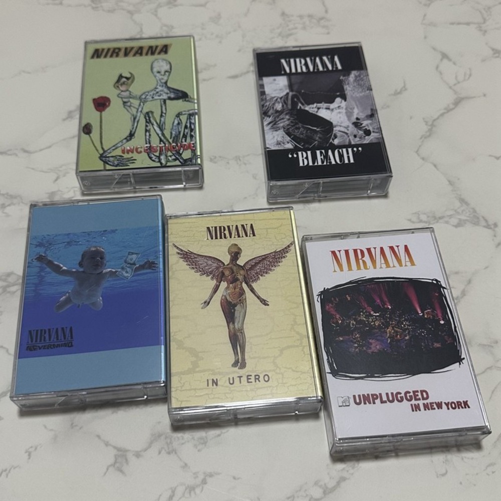 Nirvana Cassette Tape Rock Eng – Music Song Audio recenzja i cena
