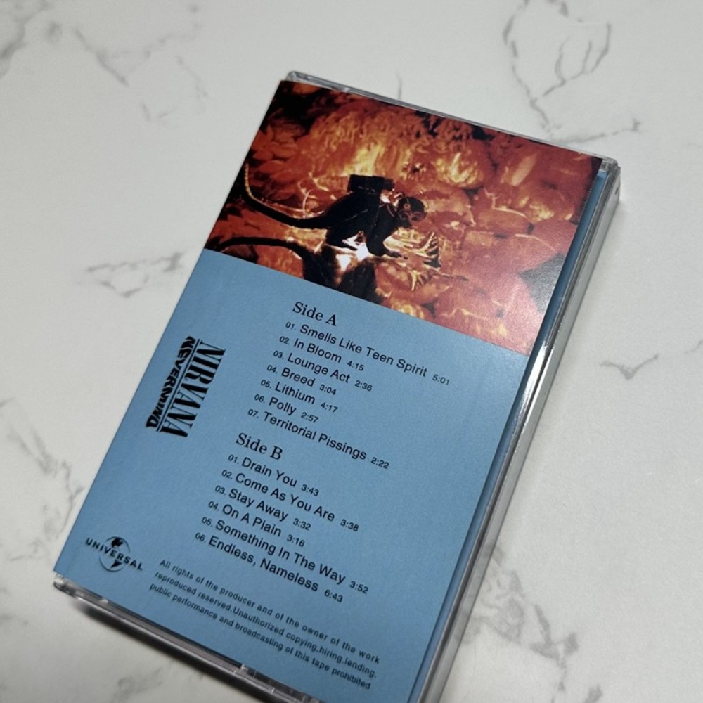 Nirvana Cassette Tape Rock Eng – Music Song Audio recenzja i cena