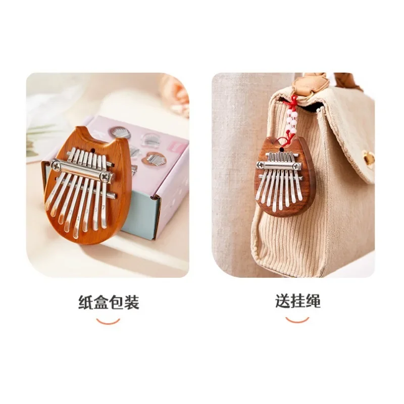 8Key Mini Wooden Kalimba High  – Kalimba Thumb Piano recenzja i cena