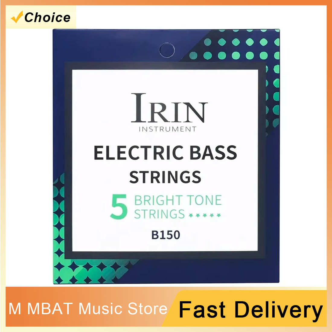M MBAT Electric Bass Guitar 5  – Bass Guitar Strings recenzja i cena