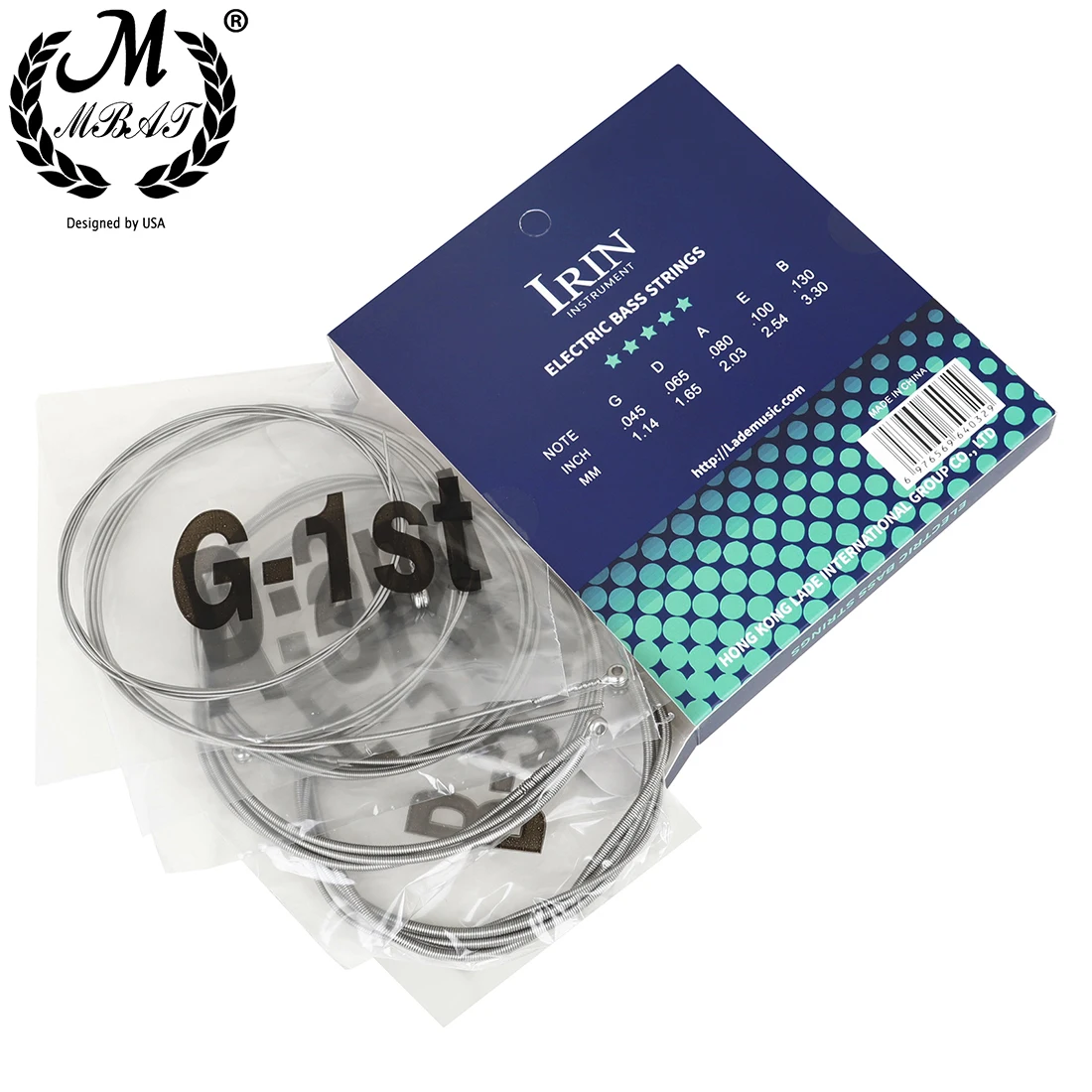 M MBAT Electric Bass Guitar 5  – Bass Guitar Strings recenzja i cena