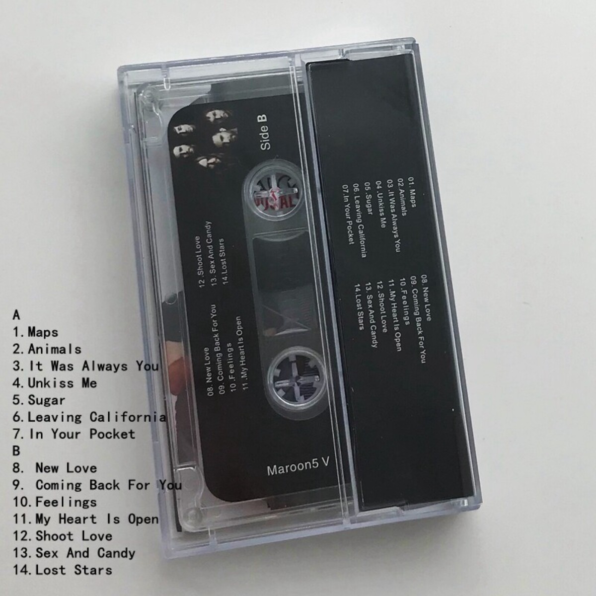 Maroon 5 V Cassette Tape Engli – Music Song Audio recenzja i cena