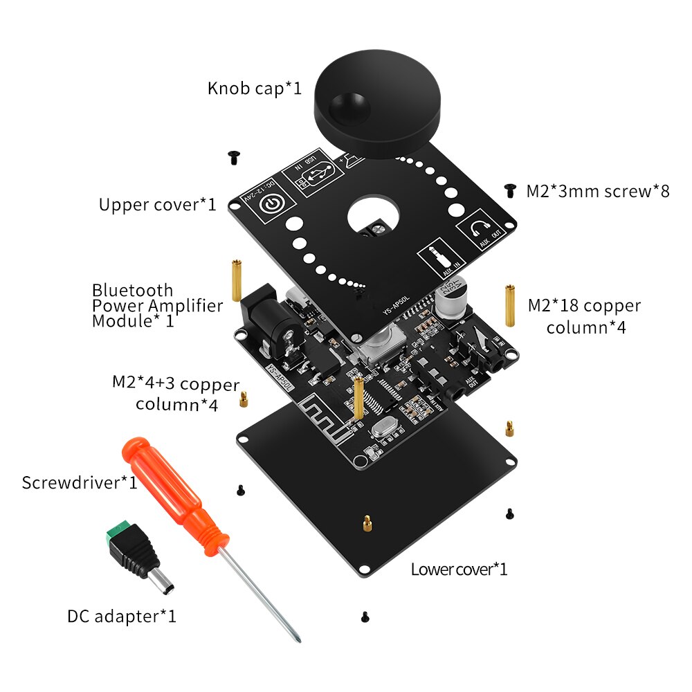 Power Amplifier Board Stereo D – Portable Amplifier Mini recenzja i cena