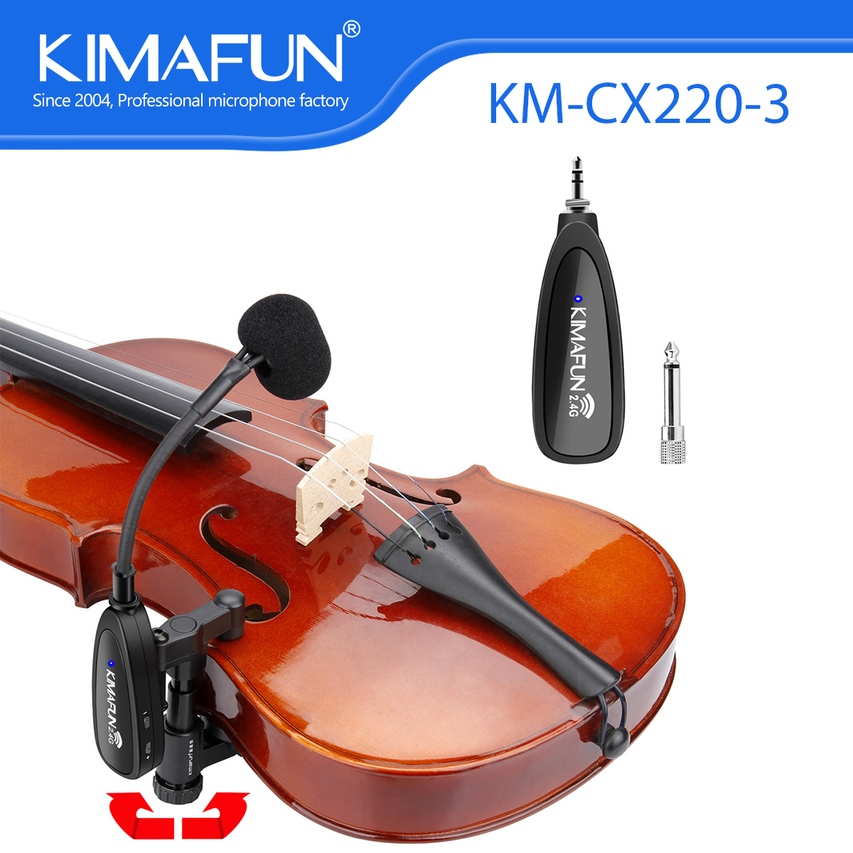 KIMAFUN 2.4G Musical Instrumen – Audio Music Youtube recenzja i cena